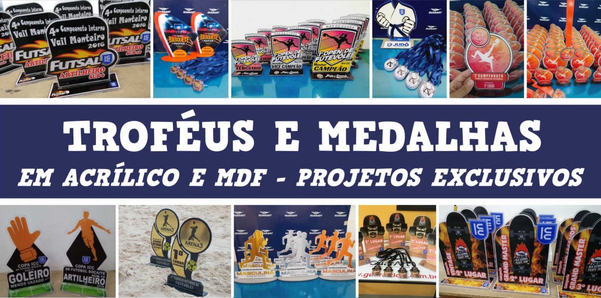 Trofeus e Medalhas