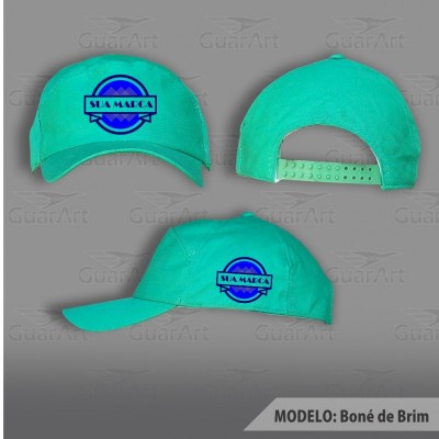 Boné de Brim Exclusivo Personalizado