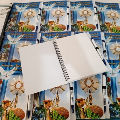 Caderno com Caneta Exclusivo Personalizado