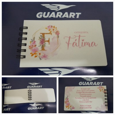 Bloco de Anotações Exclusivo Personalizado 7,5X13 cm