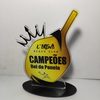 Troféus em Acrílico - Exclusivo Personalizado