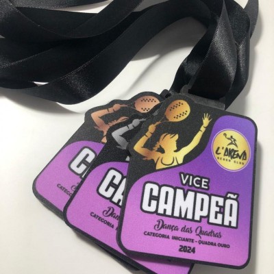 Medalha em MDF - Exclusivo Personalizado